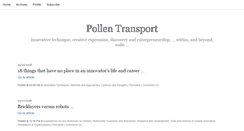 Desktop Screenshot of pollentransport.com